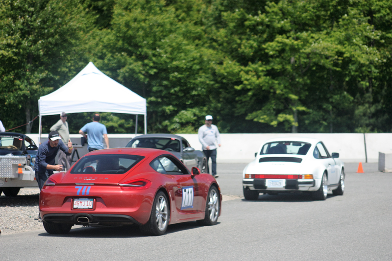 As you’d expect at a German car event, most vehicles were black or silver. That made this Cayman stand out, the burnt orange paint was a nice choice.